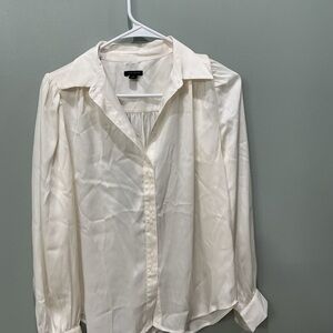 Ann Taylor Cream Blouse